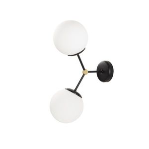 Nástenná lampa Damar čierna vyobraziť