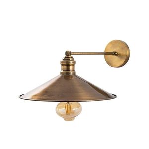 Nástěnná lampa Dodo vintage zlatá vyobraziť