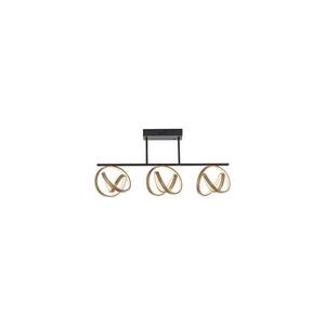 JUST LIGHT. 6245-18 - LED Prisadený luster LOOP 3xLED/11W/230V 2700-5000K + DO 6245-18 vyobraziť