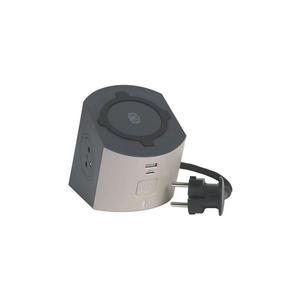 Legrand 049402-Rozboč. zásuvka s vyp. 2Z Typ E +USB-A+USB-C a bezdr. nab. 10W 2m 049402 vyobraziť