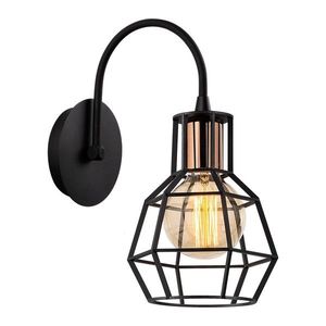 Nástenná lampa Kapadokya čierna vyobraziť