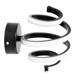 Nástenná lampa Kinkiet LED čierna vyobraziť