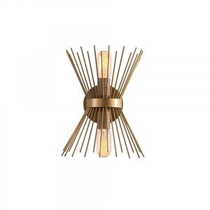 Nástenná lampa Kirpi zlatá vyobraziť