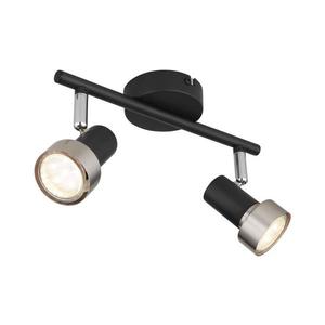 Globo 57917-2N - Bodové svietidlo MASON 2xGU10/25W/230V čierna/strieborná 57917-2N vyobraziť