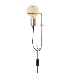 Nástenná lampa Pota medená vyobraziť