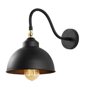 Nástenná lampa Saglam II čierna vyobraziť