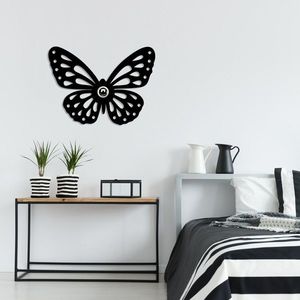 Nástenná lampa Shadows Butterfly čierna vyobraziť