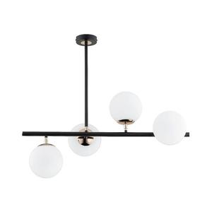 Luster na tyči LURO 4xE14/10W/230V čierna 63092 vyobraziť