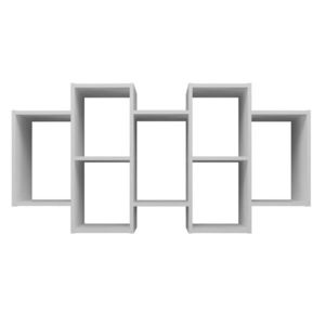 Nástenná polica Bilbao biela vyobraziť