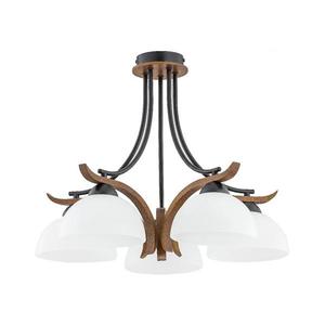 Prisadený luster BAFIA 5xE27/15W/230V hnedá 26125 vyobraziť