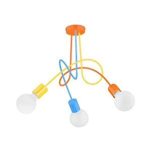 Detský prisadený luster TANGO 3xE27/15W/230V pestrofarebná 28263 vyobraziť