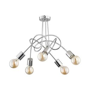 Prisadený luster TANGO 5xE27/15W/230V chróm 24465 vyobraziť