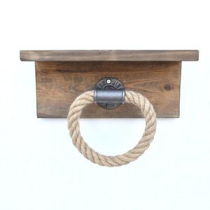 Nástenná polica BoruRaf CXXXVI hnedá vyobraziť