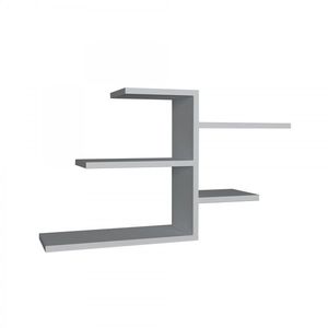 Nástenná polica Gami biela vyobraziť