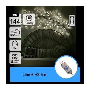 B.V. - LED Nástenná dekorácia 144xLED/5W/5V studená biela B10303Y21 vyobraziť