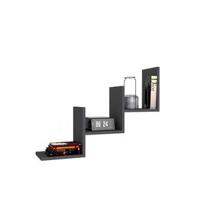Nástenná polica Mist antracit vyobraziť