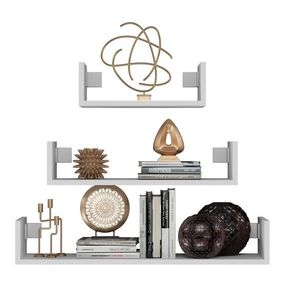 Nástenná polica MOBI biela - 3 kusy vyobraziť