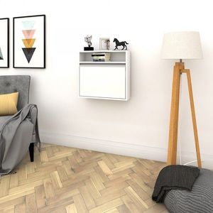 Nástenná polica Optimum biela vyobraziť