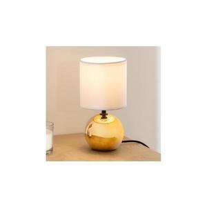 Atmosphera - Stolná lampa TIMÉO 1xE14/60W/230V zlatá/biela 116289U vyobraziť