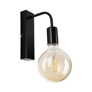 Nástenné svietidlo ASTRID 1xE27/60W/230V lesklá čierna KM-1.146/CZARNY vyobraziť