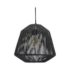 Atmosphera - Luster na lanku JILY 1xE27/40W/230V juta čierna 157701A vyobraziť