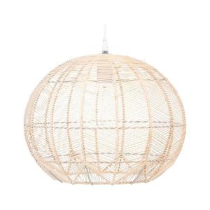 Atmosphera - Luster na lanku KITA 1xE27/40W/230V ratan 148146 vyobraziť