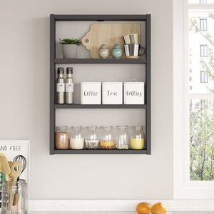 Nástěnná police Pr1-An antracitová vyobraziť