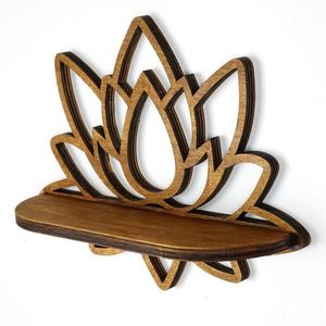 Nástěnná police Raf264 ořech vyobraziť