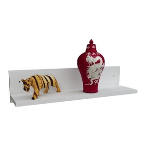 Nástěnná police URUN bílá vyobraziť