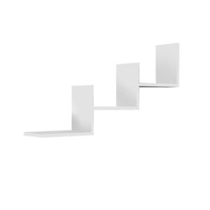 Nástenná polička Mist biela vyobraziť