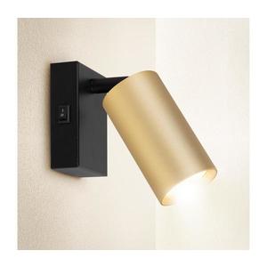 Brilagi - Nástenné bodové svietidlo SELE 1xGU10/30W/230V čierna/zlatá WO-W5-OEM vyobraziť