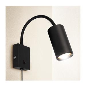 Brilagi - Flexibilná nástenná lampa SELE 1xGU10/30W/230V čierna WO-W6-OEM vyobraziť