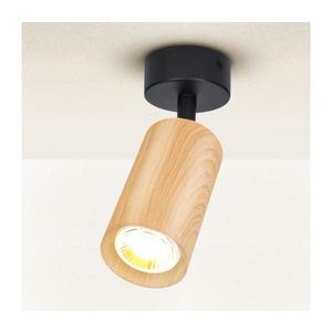 Brilagi - Bodové svietidlo SELE 1xGU10/30W/230V čierna/dekor duba WO-Z1-A-OEM vyobraziť