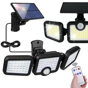Nástěnná solární LED lampa Faros černá vyobraziť