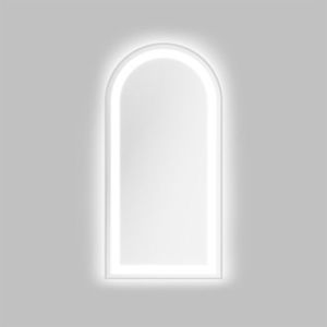 Nástěnné dotykové zrcadlo Carmine s LED osvětlením 50x100 cm stříbrné vyobraziť