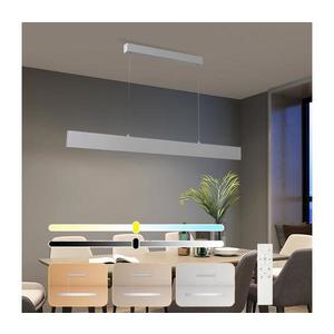 Brilagi - LED Stmiev. luster na lanku SLIMLINE LED/40W/230V 3000-6000K strieborná +DO BRI158 vyobraziť