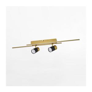 Zuma Line CL231041 - LED Bodové sv. LUMO 2xGU10/40W/230V + 2xLED/6W zlatá/čierna CL231041 vyobraziť