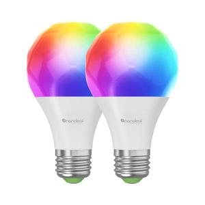Nanoleaf N7501B02-2A60E-SADA 2x LED RGBW Stm. žiarovka A19 E27/9W/230V 2700-6500K N7501B02-2A60E vyobraziť