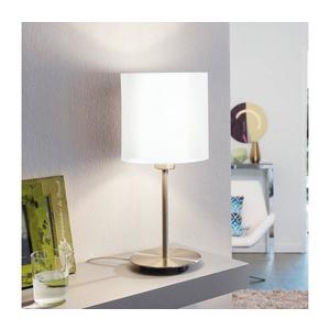 Eglo 54744 - Stolná lampa ANADIA 1xE14/40W/230V biela/matný chróm 54744 vyobraziť