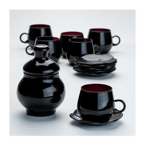 Čajová sada čierna vyobraziť