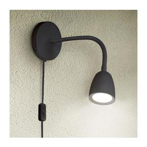 WO54-B - LED Stmievateľná nástenná lampička LED/4W/230V čierna WO54-B vyobraziť