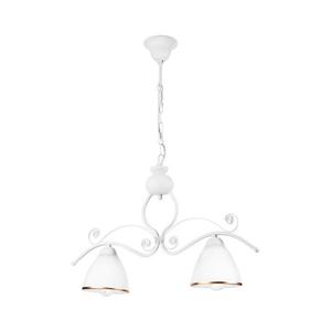 Luster na reťazi RETRO 2xE27/60W/230V matná biela LM-2.51/BIAŁY MAT vyobraziť