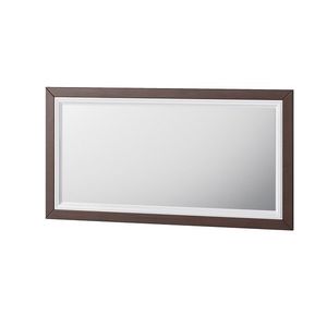 Nástěnné zrcadlo Massimo 80 135 cm bílé/mocca vyobraziť