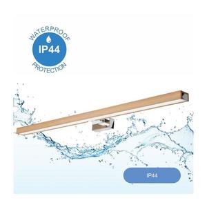 Brilagi-LED Kúpeľňové osvetlenie zrkadla WOODY MIRROR LED/15W/230V IP44 dub/chróm 8590828610144 vyobraziť