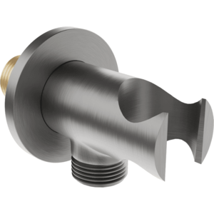 Nástěnný držák ruční sprchy s konektorem MEXEN KAI grafitový vyobraziť