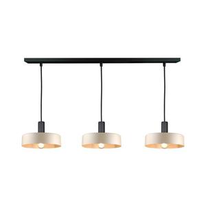 Keter Lighting Luster na lanku LATTE 3xE27/60W/230V béžová/čierna 2979 vyobraziť