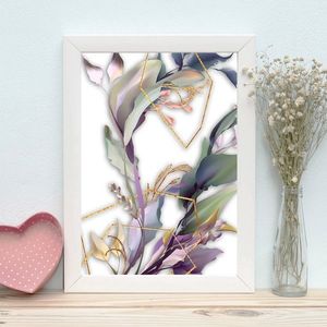 Nástenný obraz Bakala 24x29 cm biely/fialový vyobraziť