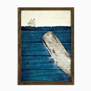 Nástenný obraz Glascow 50x70 cm modrý vyobraziť