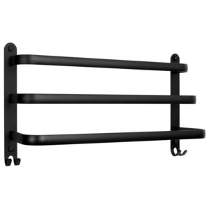 Nástěnný věšák Athos 50 cm černý vyobraziť