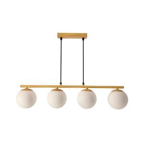 Luster na lanku CARRINE 4xE14/40W/230V hnedá 34-37442 vyobraziť